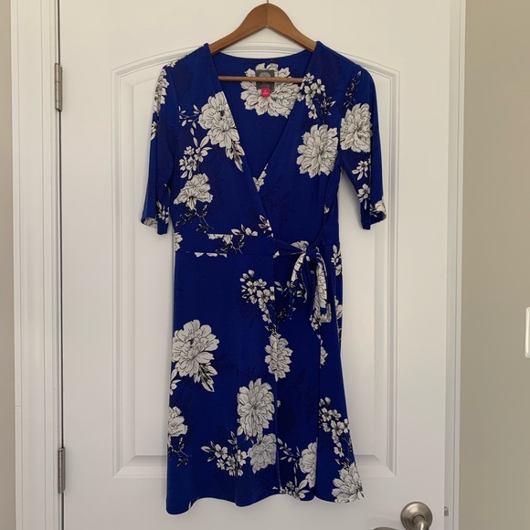 Vince Camuto Floral Wrap Dress 